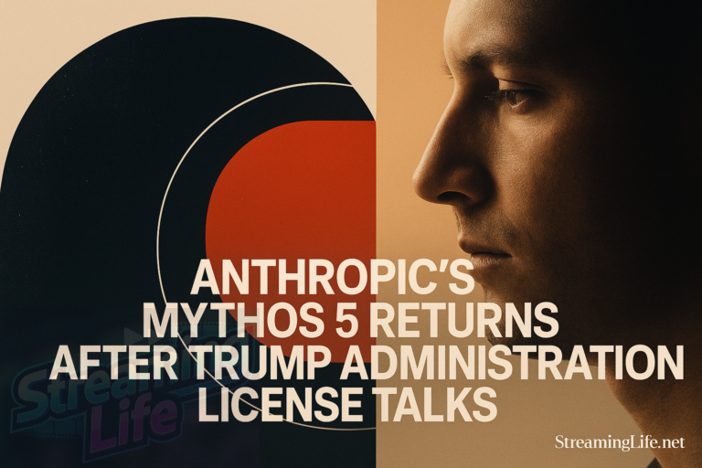 Anthropic’s Mythos 5 Returns After Trump Administration License Talks
