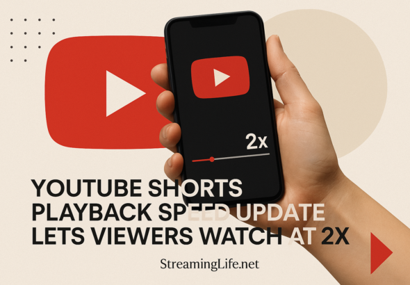 YouTube Shorts Playback Speed Update Lets Viewers Watch at 2x