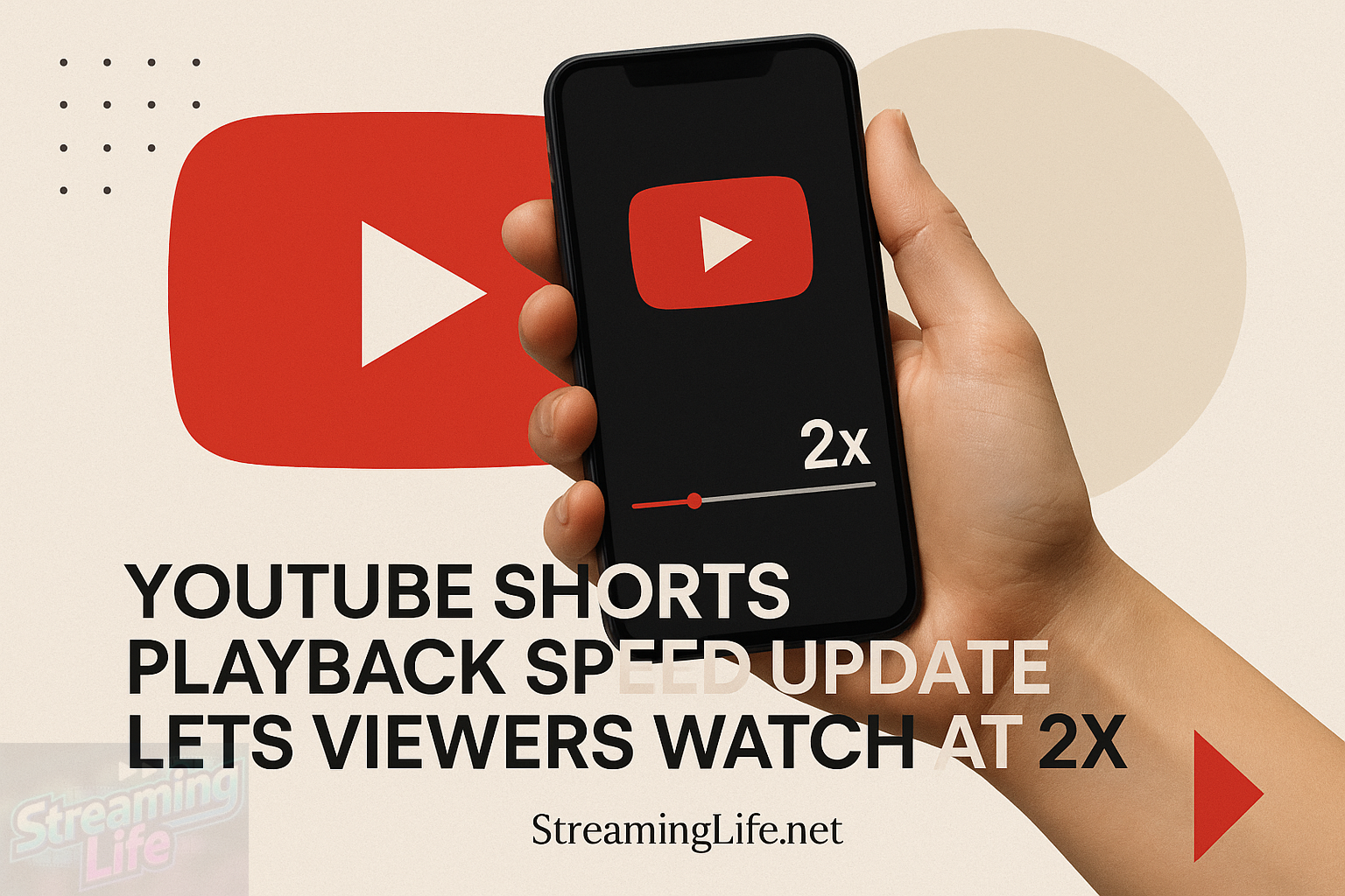 YouTube Shorts Playback Speed Update Lets Viewers Watch at 2x
