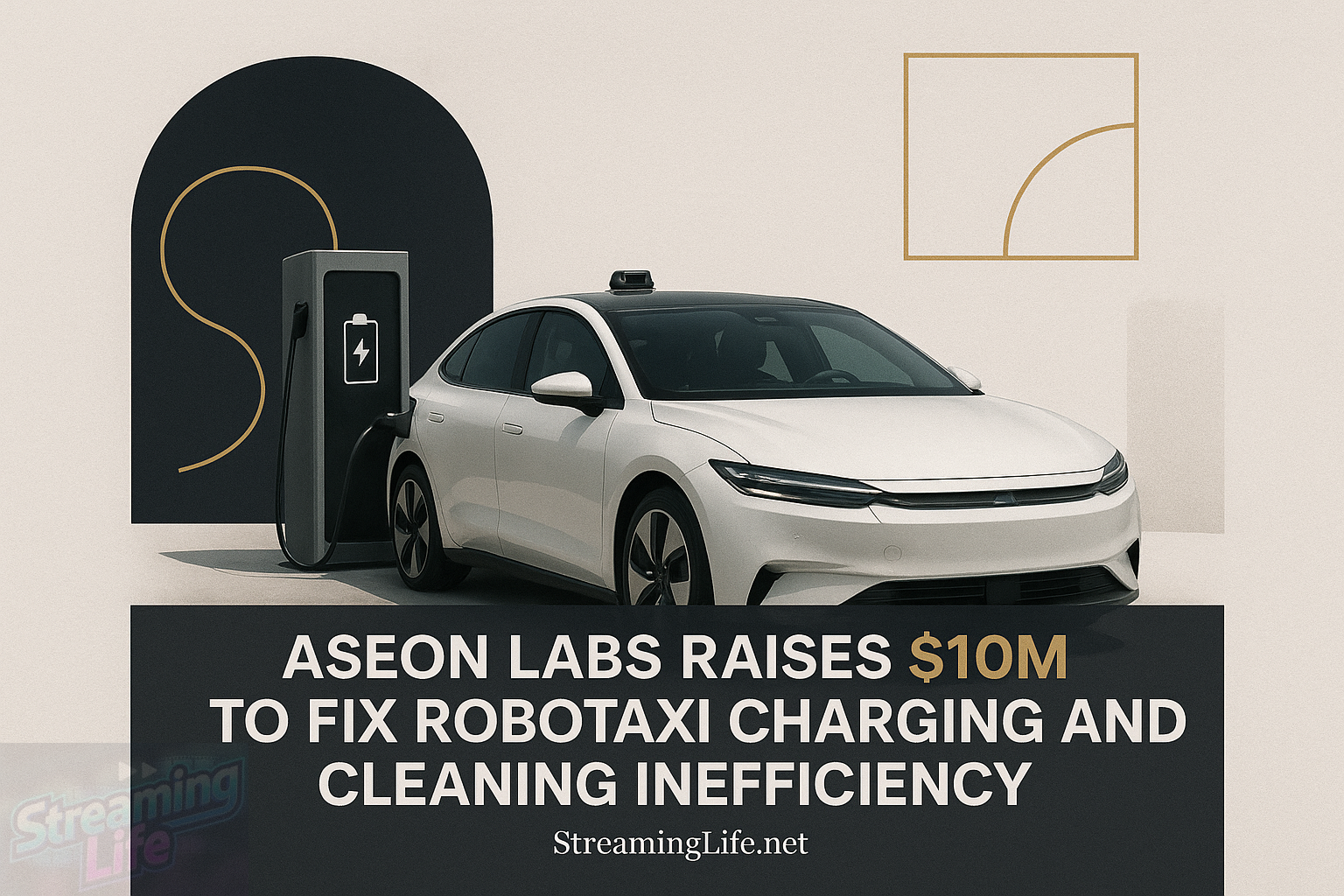 Aseon Labs Raises $10M to Fix Robotaxi Charging and Cleaning Inefficiency