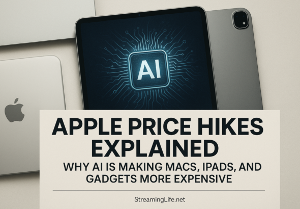 Apple Price Hikes Explained: Why AI Is Making Macs, iPads, and Gadgets More Expensive