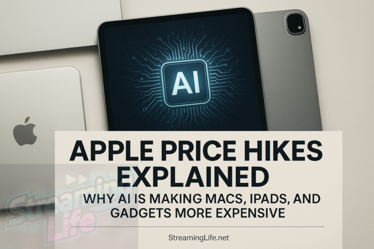 Apple Price Hikes Explained: Why AI Is Making Macs, iPads, and Gadgets More Expensive