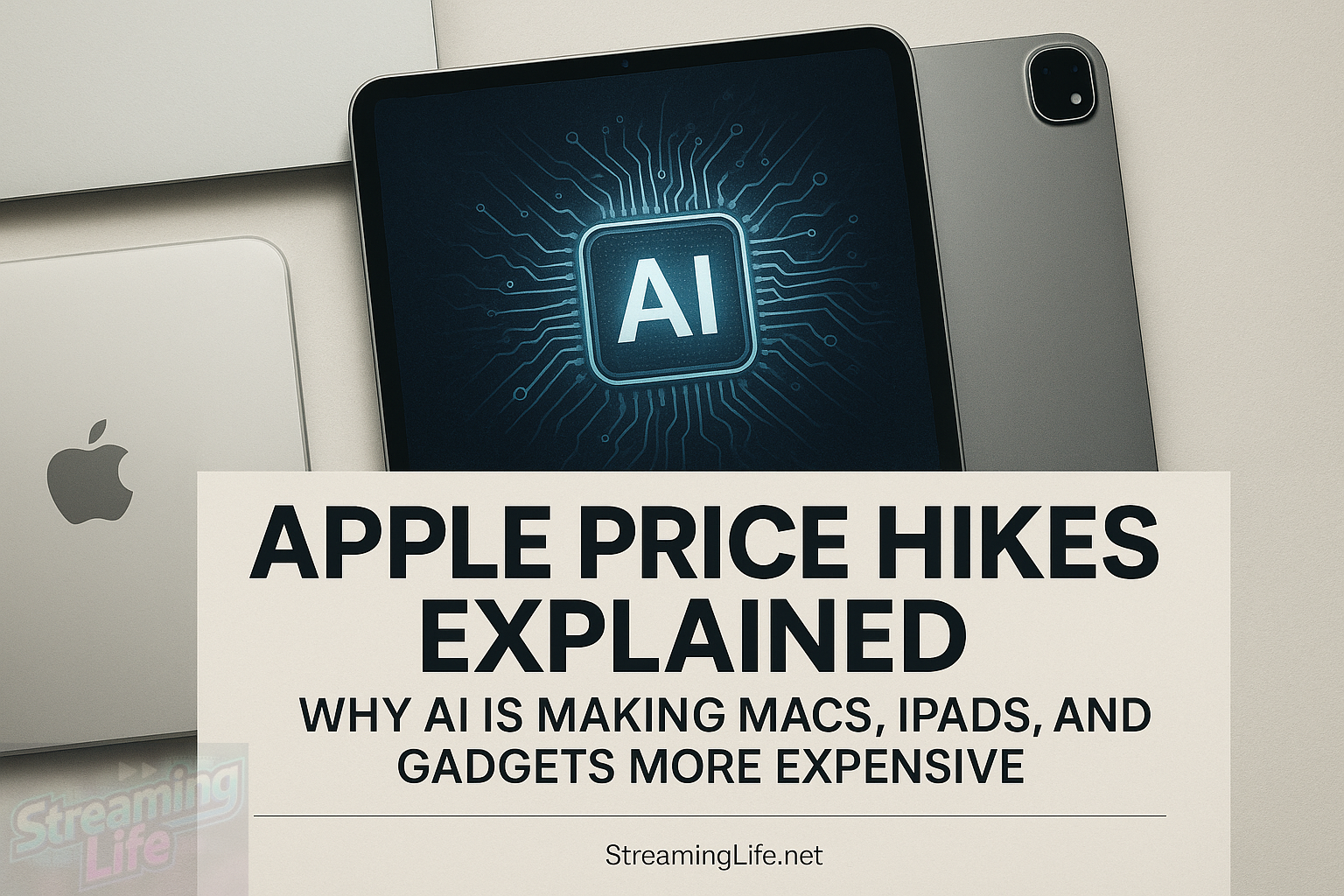 Apple Price Hikes Explained: Why AI Is Making Macs, iPads, and Gadgets More Expensive