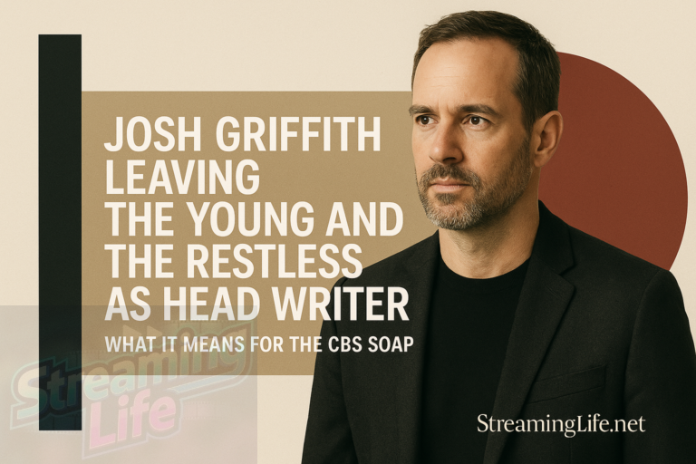 Josh Griffith Leaving The Young and the Restless as Head Writer: What It Means for the CBS Soap
