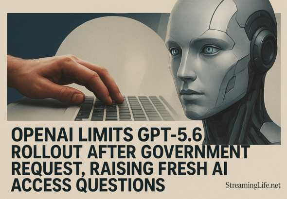 OpenAI Limits GPT-5.6 Rollout After Government Request, Raising Fresh AI Access Questions