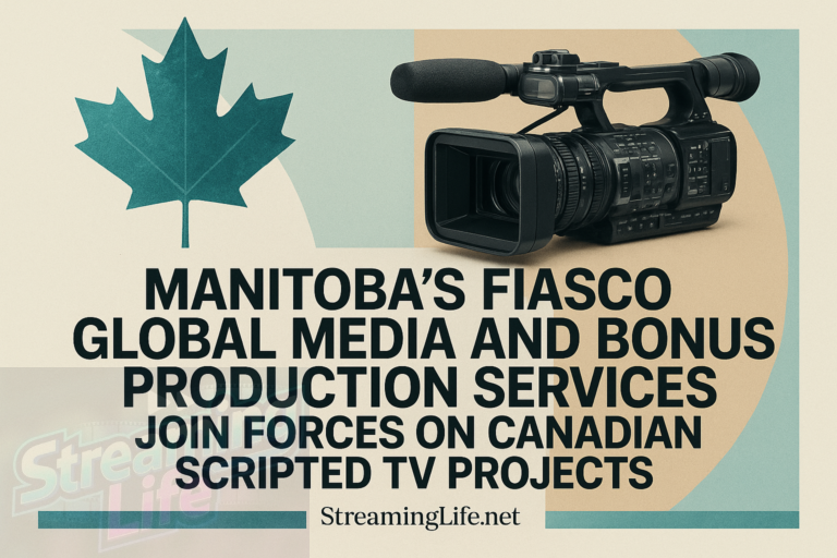 Manitoba’s Fiasco Global Media and Bonus Production Services Join Forces on Canadian Scripted TV Projects