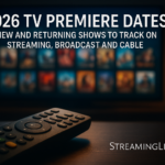 2026 TV Premiere Dates: New and Returning Shows to Track on Streaming, Broadcast and Cable