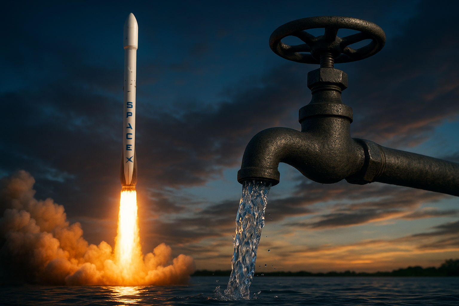 SpaceX IPO Watch: Why Water Access Is Becoming a Serious Tech Risk