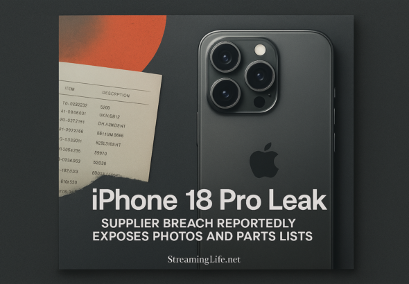 iPhone 18 Pro Leak: Supplier Breach Reportedly Exposes Photos and Parts Lists