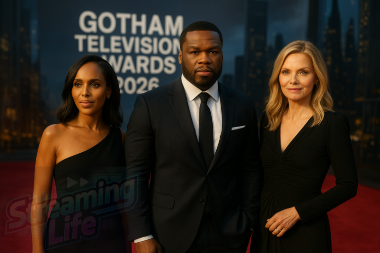Gotham Television Awards 2026 Red Carpet Photos: Kerry Washington, 50 Cent and Michelle Pfeiffer Lead the Arrivals