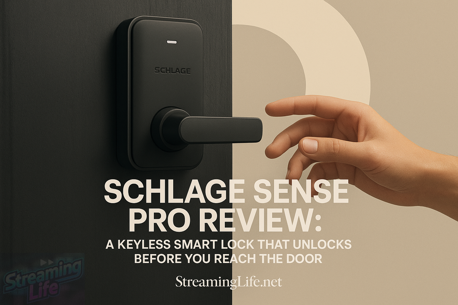 Schlage Sense Pro Review: A Keyless Smart Lock That Unlocks Before You Reach the Door