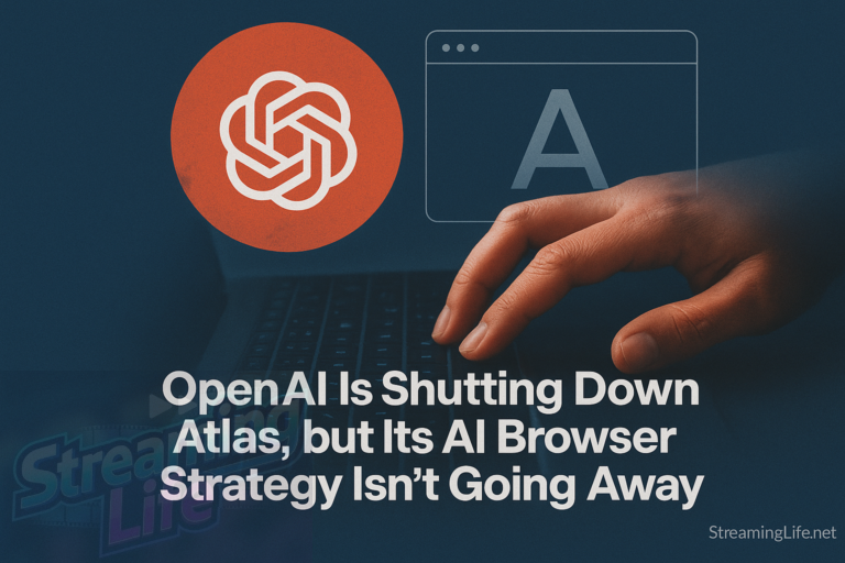 OpenAI Is Shutting Down Atlas, but Its AI Browser Strategy Isn’t Going Away