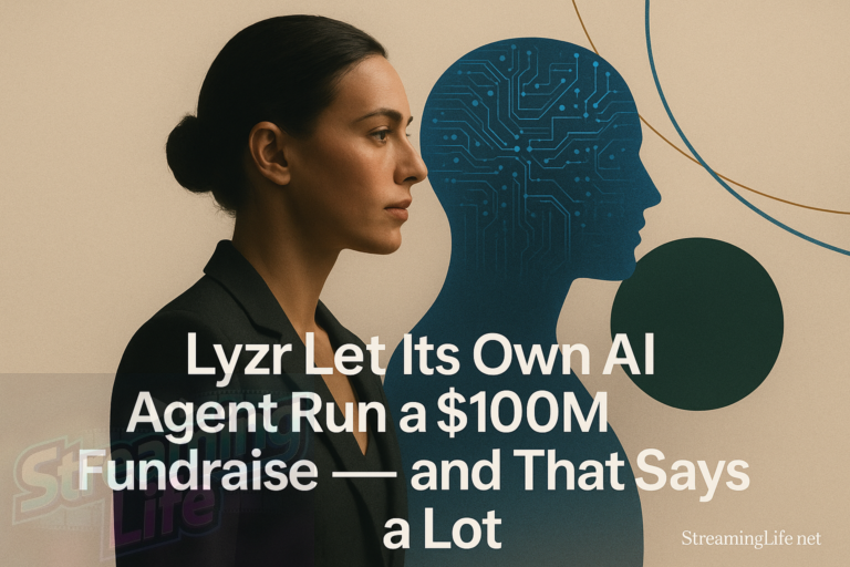 Lyzr Let Its Own AI Agent Run a $100M Fundraise — and That Says a Lot