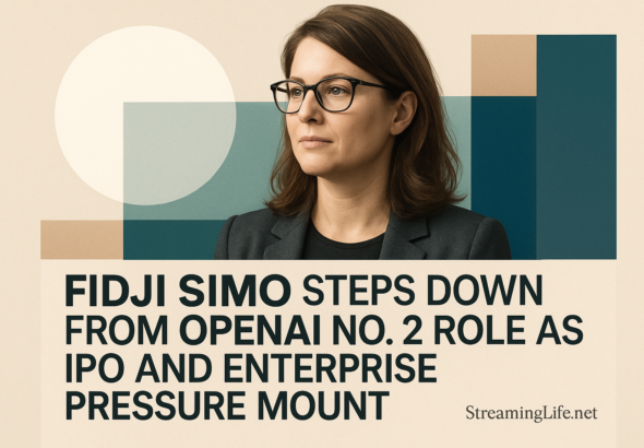 Fidji Simo Steps Down From OpenAI No. 2 Role as IPO and Enterprise Pressure Mount