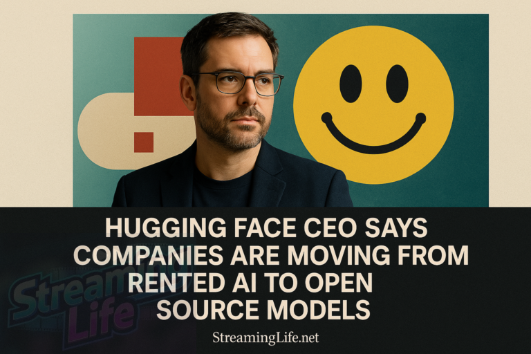 Hugging Face CEO Says Companies Are Moving From Rented AI to Open Source Models