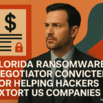 Florida Ransomware Negotiator Convicted for Helping Hackers Extort US Companies