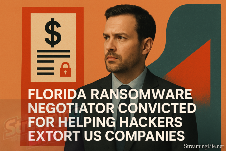 Florida Ransomware Negotiator Convicted for Helping Hackers Extort US Companies