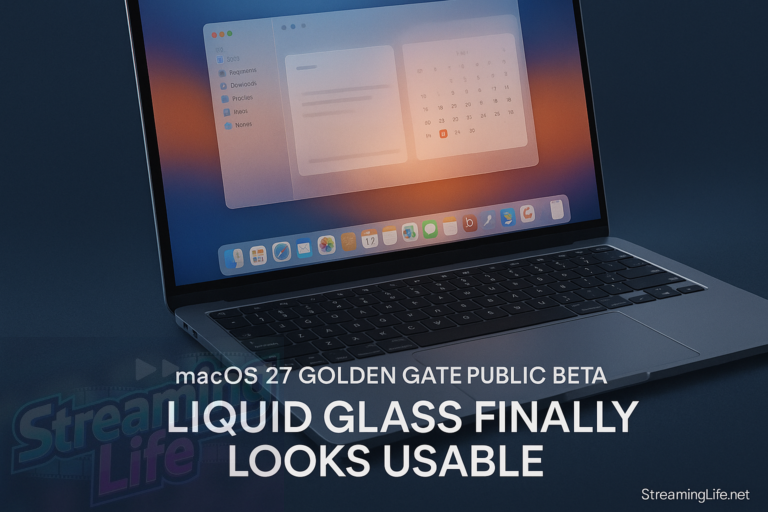 macOS 27 Golden Gate Public Beta: Liquid Glass Finally Looks Usable