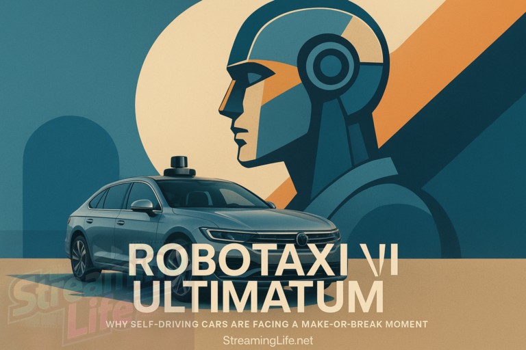 Robotaxi Ultimatum: Why Self-Driving Cars Are Facing a Make-or-Break Moment