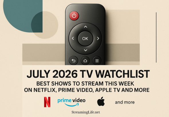 July 2026 TV Watchlist: Best Shows to Stream This Week on Netflix, Prime Video, Apple TV and More