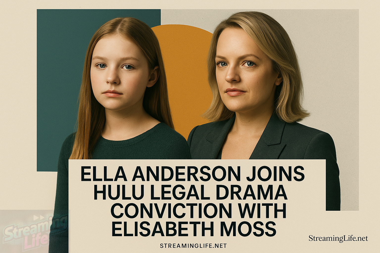 Ella Anderson Joins Hulu Legal Drama Conviction With Elisabeth Moss