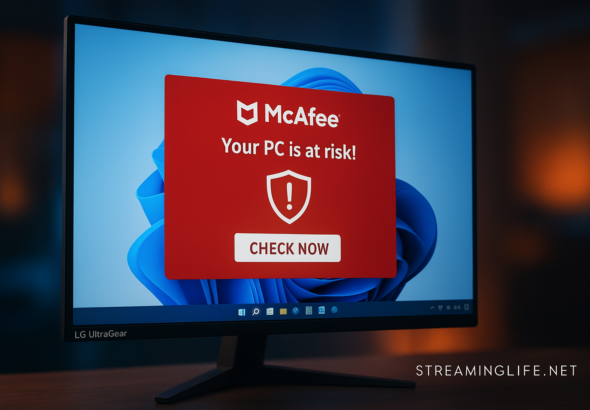 LG UltraGear Monitors Are Triggering McAfee Pop-Up Ads on Windows 11 PCs