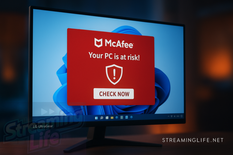 LG UltraGear Monitors Are Triggering McAfee Pop-Up Ads on Windows 11 PCs