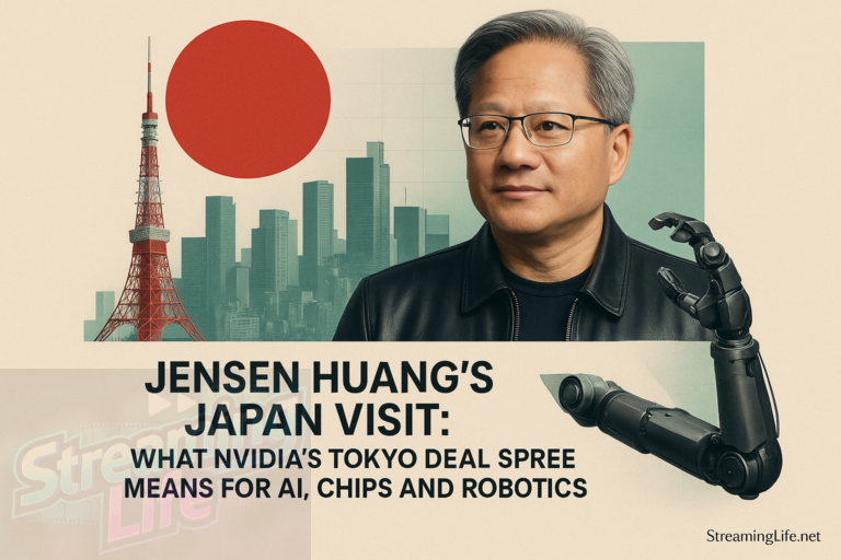 Jensen Huang’s Japan Visit: What Nvidia’s Tokyo Deal Spree Means for AI, Chips and Robotics