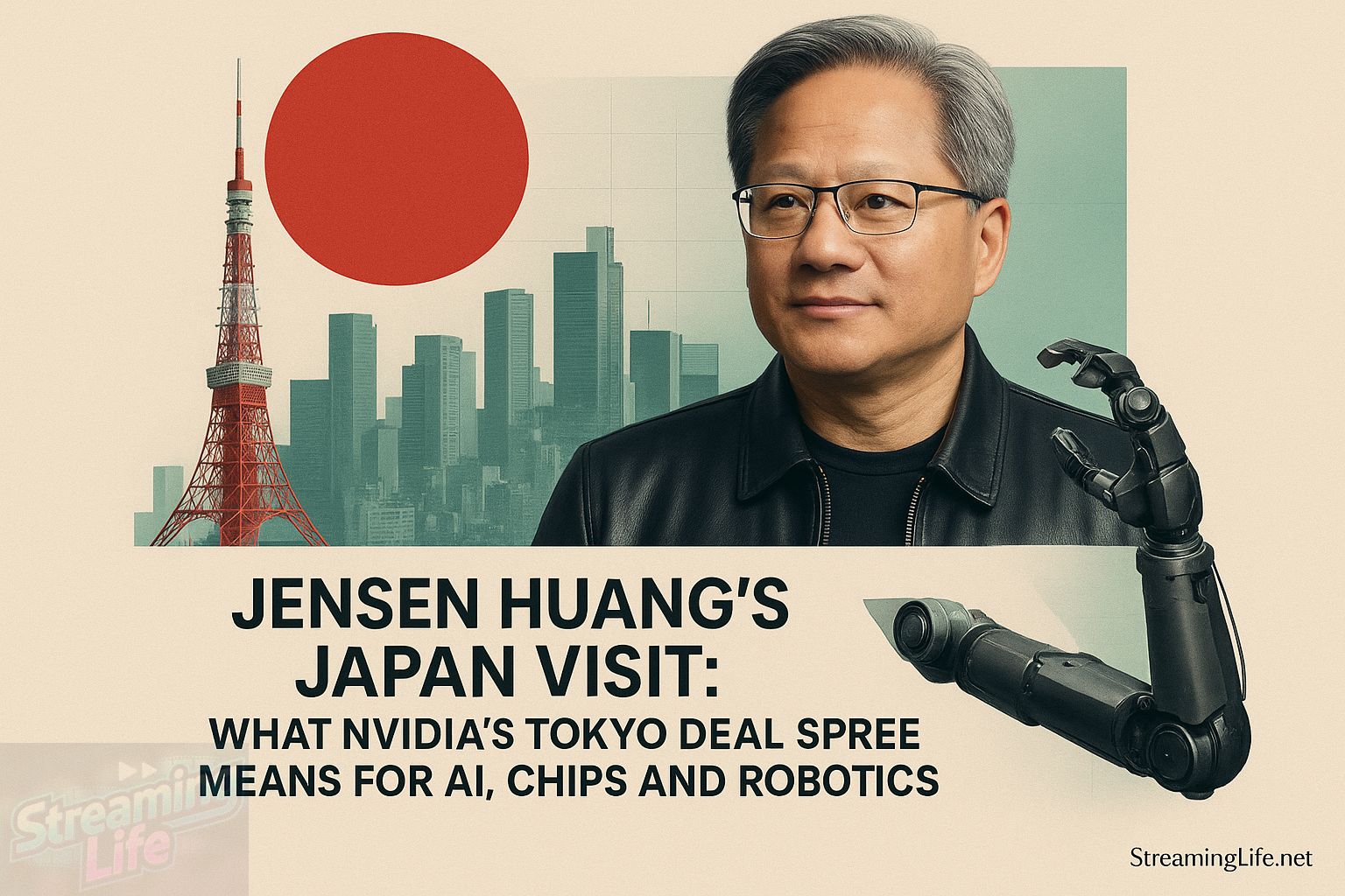 Jensen Huang’s Japan Visit: What Nvidia’s Tokyo Deal Spree Means for AI, Chips and Robotics
