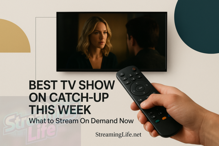 Best TV Shows on Catch-Up This Week: What to Stream On Demand Now
