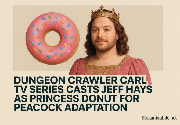 Dungeon Crawler Carl TV Series Casts Jeff Hays as Princess Donut for Peacock Adaptation
