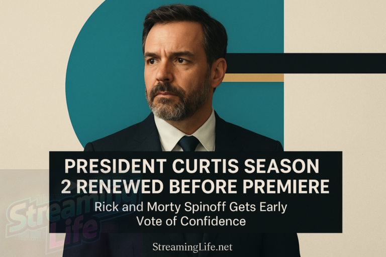 President Curtis Season 2 Renewed Before Premiere: Rick and Morty Spinoff Gets Early Vote of Confidence