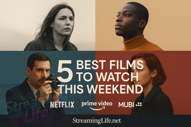 5 Best Films to Watch This Weekend on Netflix, Prime Video, Sky Cinema and MUBI