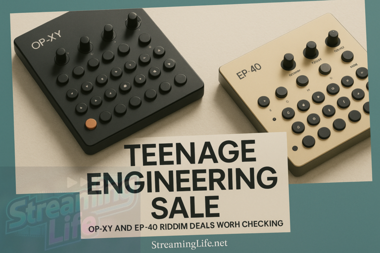 Teenage Engineering Sale: OP-XY and EP-40 Riddim Deals Worth Checking