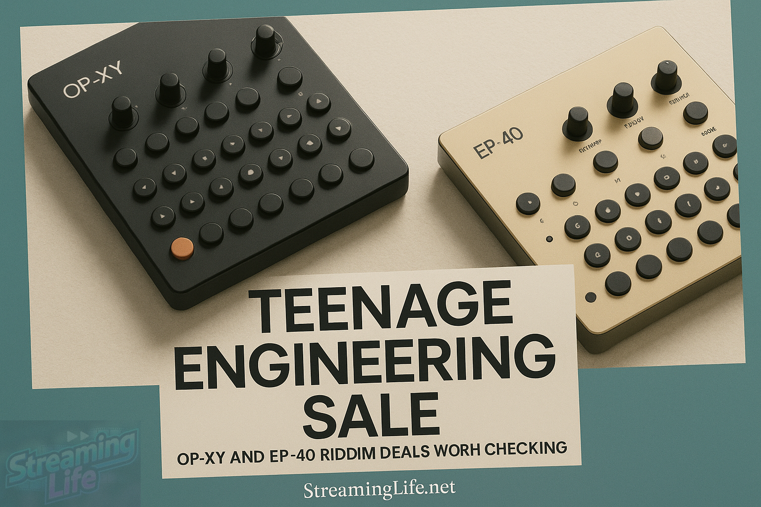 Teenage Engineering Sale: OP-XY and EP-40 Riddim Deals Worth Checking