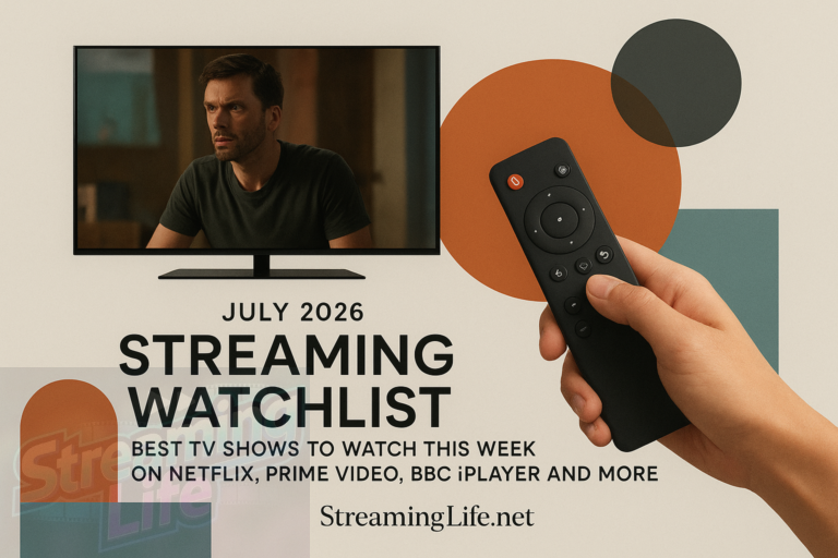 July 2026 Streaming Watchlist: Best TV Shows to Watch This Week on Netflix, Prime Video, BBC iPlayer and More