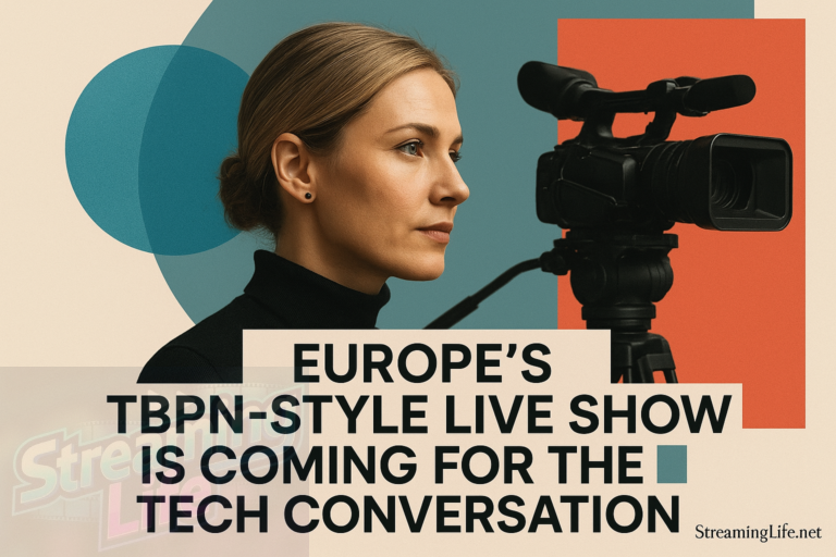 Europe’s TBPN-Style Live Show Is Coming for the Tech Conversation