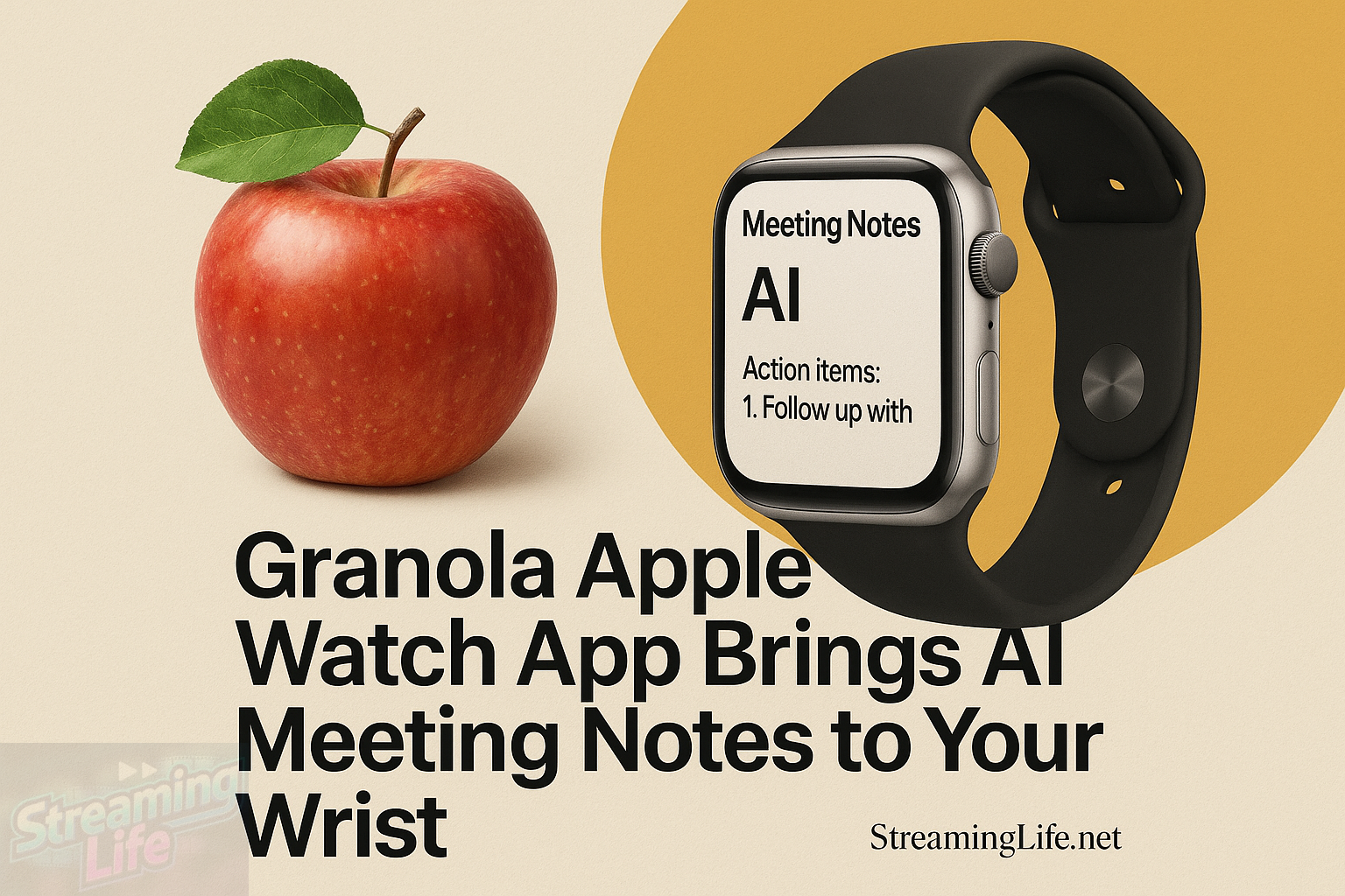Granola Apple Watch App Brings AI Meeting Notes to Your Wrist
