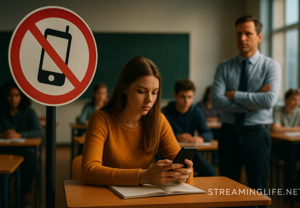 School Cellphone Bans Gain Support as More Americans Back Bell-to-Bell Rules