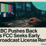 ABC Pushes Back as FCC Seeks Early Broadcast License Renewals