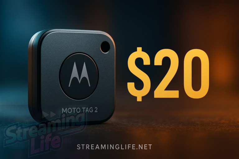 Moto Tag 2 Drops to $20: Motorola’s Android Tracker Deal Is Hard to Ignore
