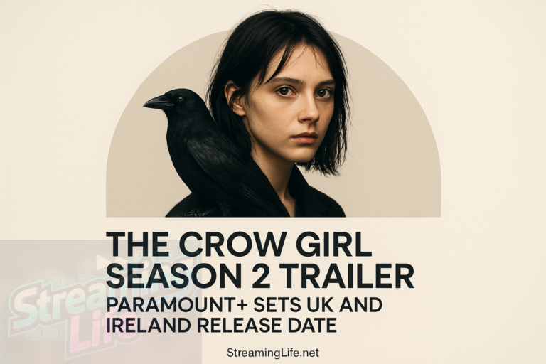 The Crow Girl Season 2 Trailer: Paramount+ Sets UK and Ireland Release Date