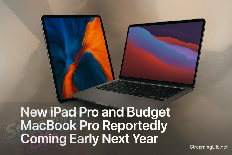 New iPad Pro and Budget MacBook Pro Reportedly Coming Early Next Year
