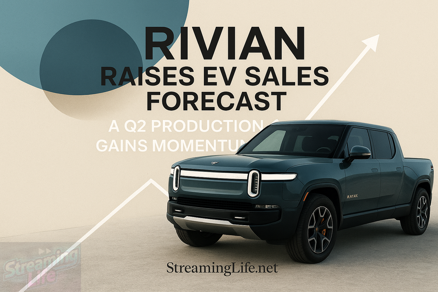Rivian Raises EV Sales Forecast as Q2 Production Gains Momentum