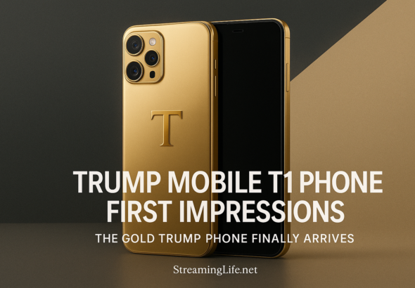 Trump Mobile T1 Phone First Impressions: The Gold Trump Phone Finally Arrives