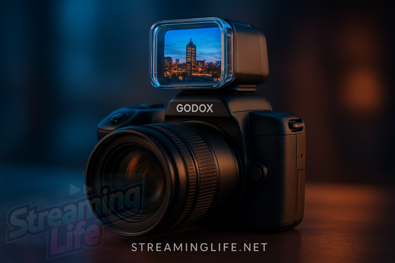 Godox C100 Camera Debuts With a Transparent LCD Viewfinder