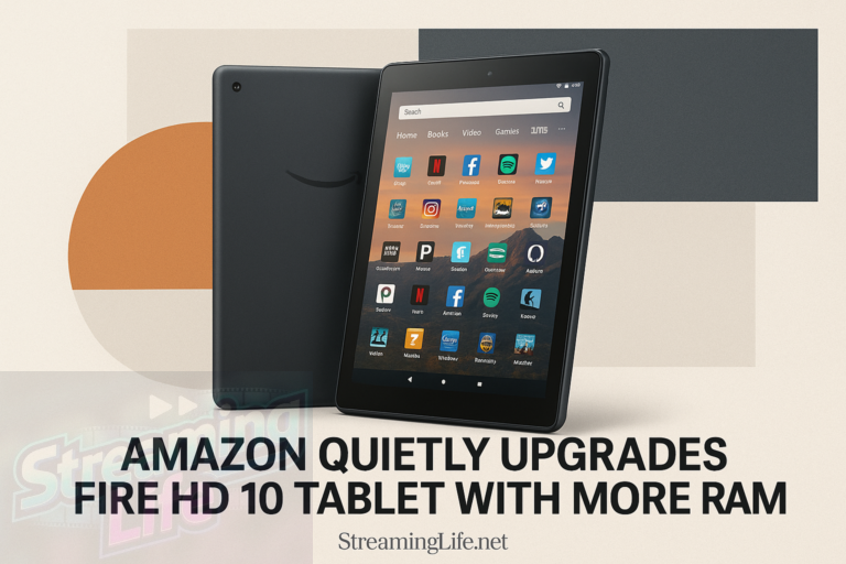 Amazon Quietly Upgrades Fire HD 10 Tablet With More RAM
