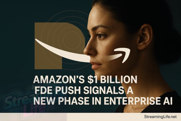 Amazon’s $1 Billion FDE Push Signals a New Phase in Enterprise AI