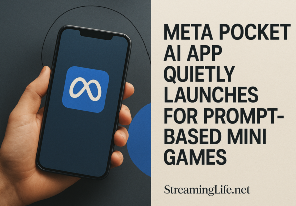 Meta Pocket AI App Quietly Launches for Prompt-Based Mini Games