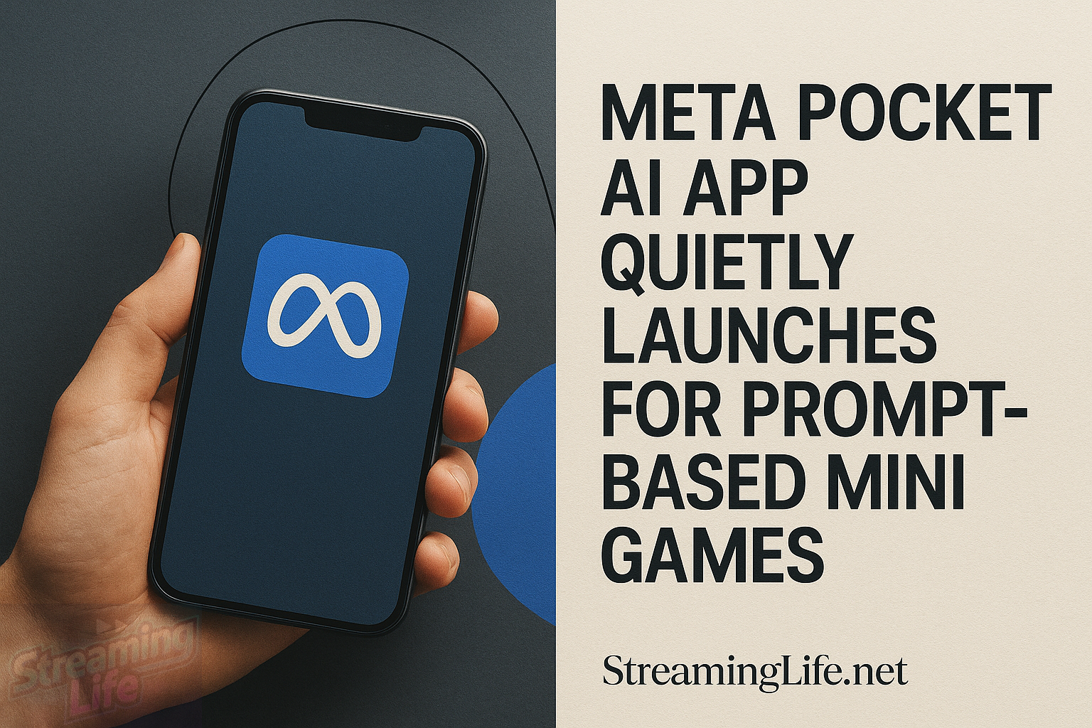 Meta Pocket AI App Quietly Launches for Prompt-Based Mini Games